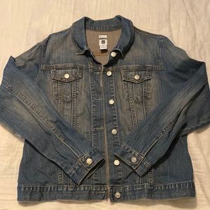 Gap Gapstretch Denim Jacket Size XL